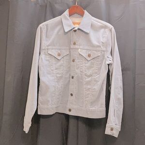 Vintage 1970s Light Blue corduroy Levi jacket.